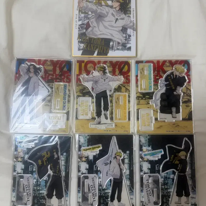 [BUNJANG] Tokyo Revengers Bloody Halloween Acrylic Banner Bundle Set / 도리벤 깃발, 피의할로윈 아크릴 일괄