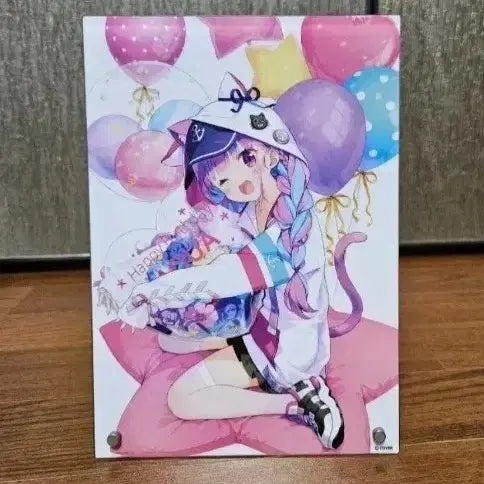 [BUNJANG] Minato Aqua 2021 Birthday Goods Acrylic Panel / 미나토 아쿠아 2021 생일 굿즈