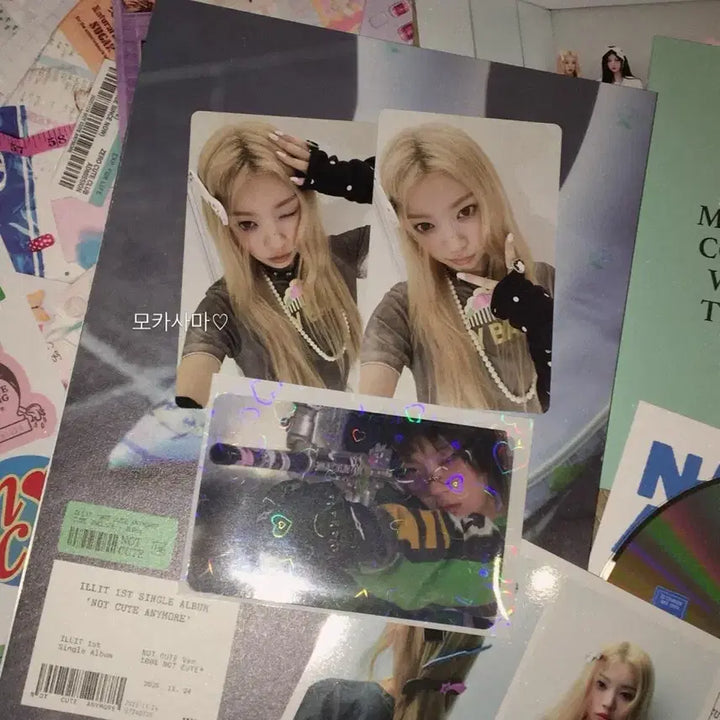 [BUNJANG] ILLIT not cute anymore Album Photocard Set / 아일릿 not cute anymore 낫큐트애니모어 앨범 모카 포카