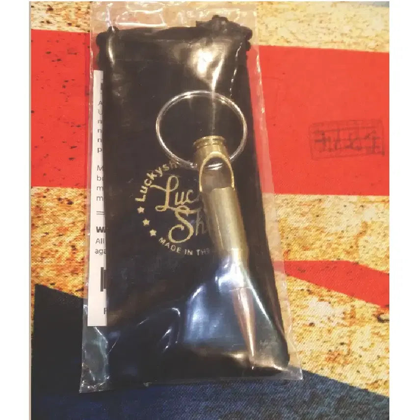 [BUNJANG] Lucky Shot USA .308 Bullet Bottle Opener Keychain / 한개 럭키샷(Lucky Shot) .308  진짜 총알 병따개 키링 69