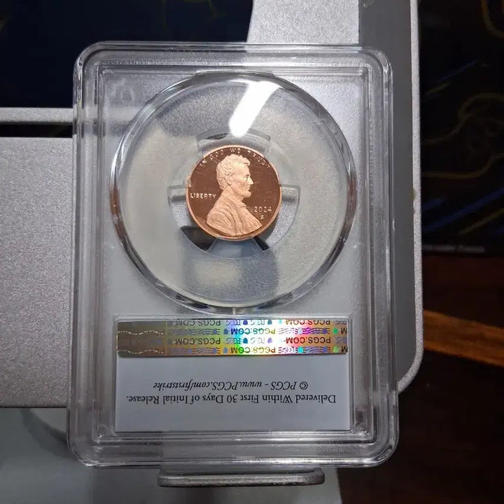 [BUNJANG] 2024 Lincoln Cent Coin / PCGS 2024 링컨 센트 코인
