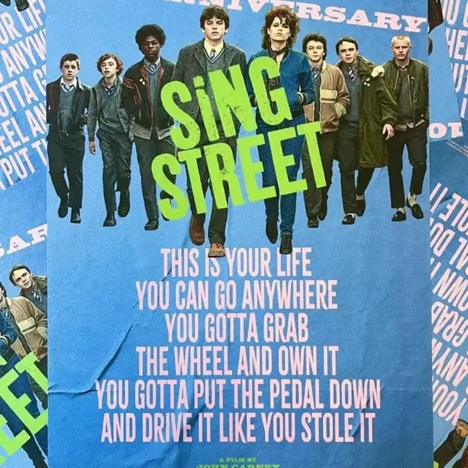 [BUNJANG] Sing Street &amp; Drive A3 Poster Set (2 Types) / 싱 스트리트 UP 포스터 &amp; DRIVE 포스터 (A3) 2종 세트