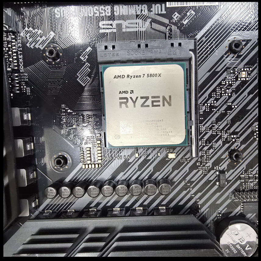 [BUNJANG] AMD Ryzen 7 5800X CPU &amp; ASUS B550 Motherboard Set / CPU M/B세트-AMD 라이젠7 5800X/ASUS B550