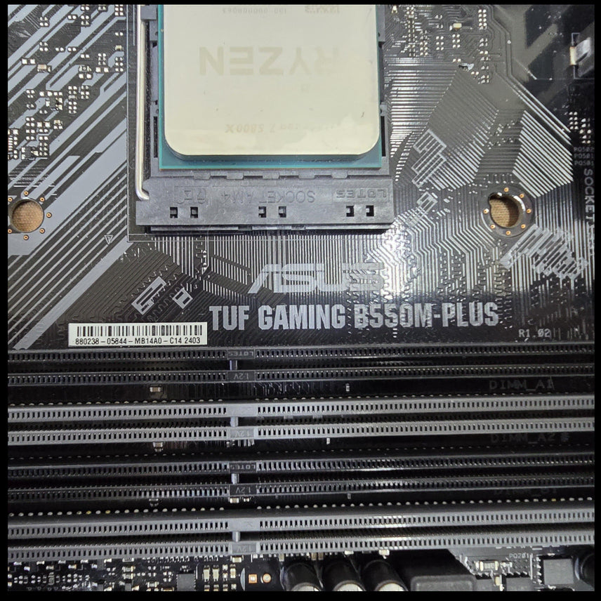 [BUNJANG] AMD Ryzen 7 5800X CPU &amp; ASUS B550 Motherboard Set / CPU M/B세트-AMD 라이젠7 5800X/ASUS B550