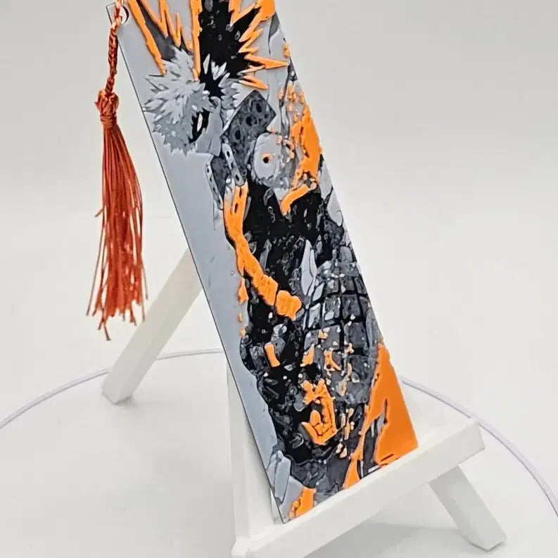 [BUNJANG] My Hero Academia Bakugo 3D Memory Art Bookmark / [3D 메모리 아트] 나의 히어로 아카데미아 바쿠고 책갈피