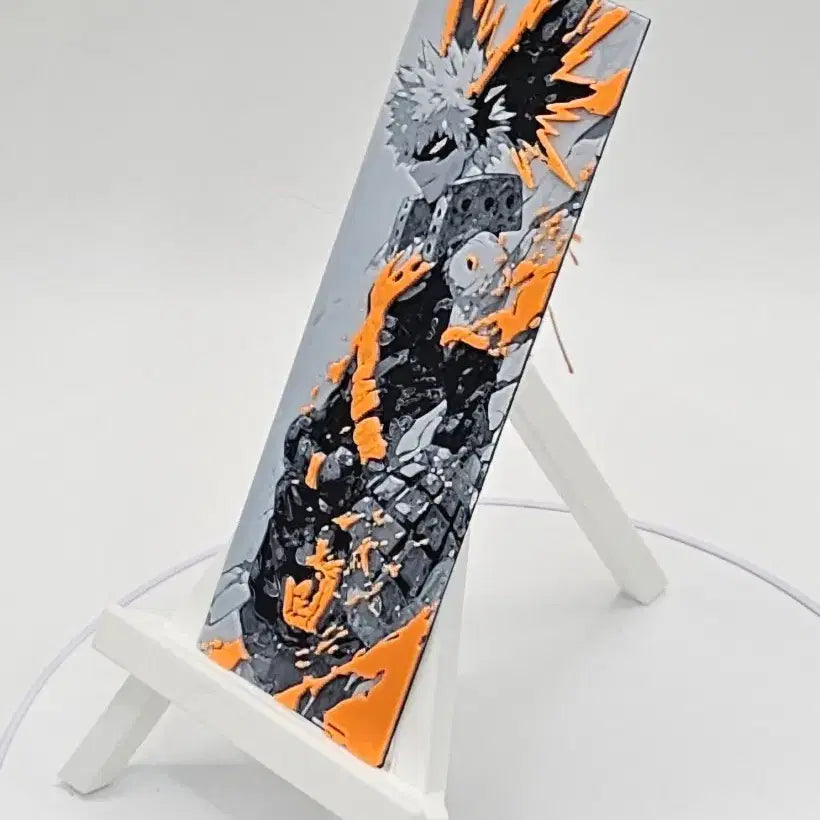 [BUNJANG] My Hero Academia Bakugo 3D Memory Art Bookmark / [3D 메모리 아트] 나의 히어로 아카데미아 바쿠고 책갈피
