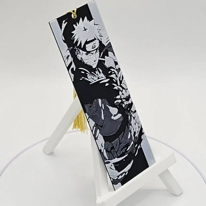 [BUNJANG] 3D Memory Art Naruto Uzumaki Bookmark / [3D 메모리 아트] 나루토 우즈마키 책갈피