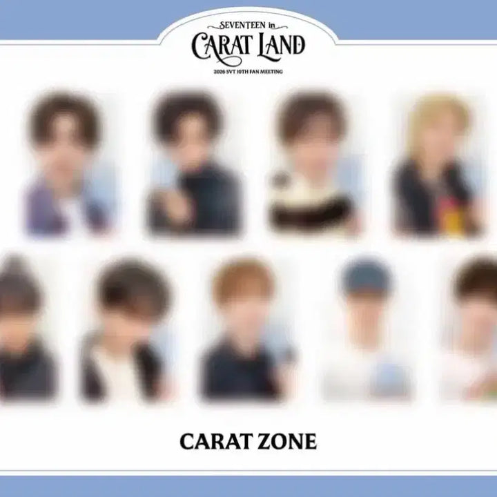 [BUNJANG] SEVENTEEN Carat Zone + Confetti (Excluding Dokyeom &amp; Mingyu, Remaining 9 Members) / 세븐틴 캐럿랜드 캐럿존(민규도겸제외) + 컨페티(9명전체)