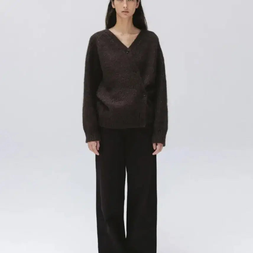 [BUNJANG] MOIA Two-Way Cardigan (Trench Roast) / 모이아 two way 가디건(trench roast)