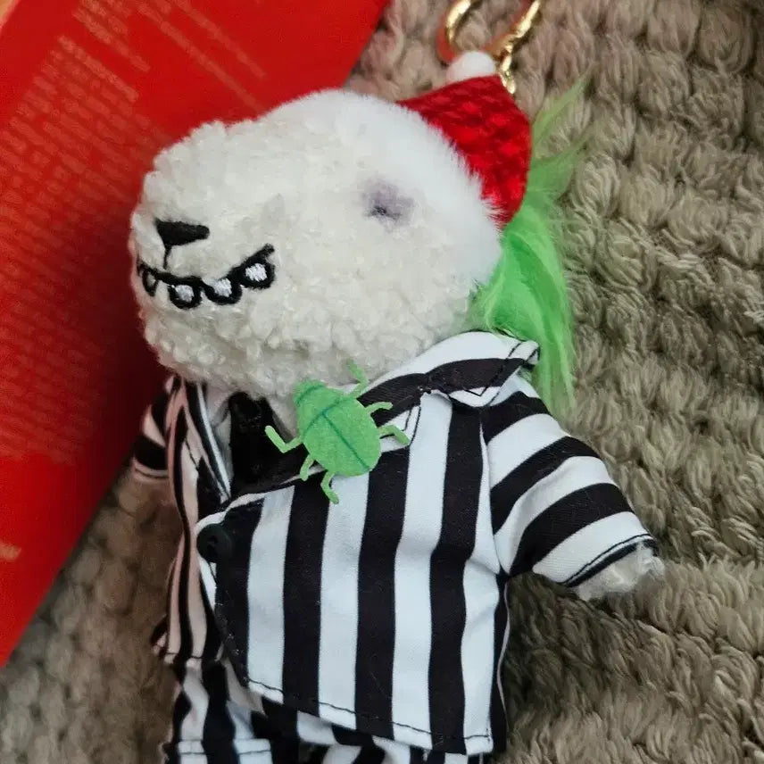 [BUNJANG] Fubila Musical Beetlejuice Doll Keychain / 푸빌라 뮤지컬 비틀쥬스 인형 키링