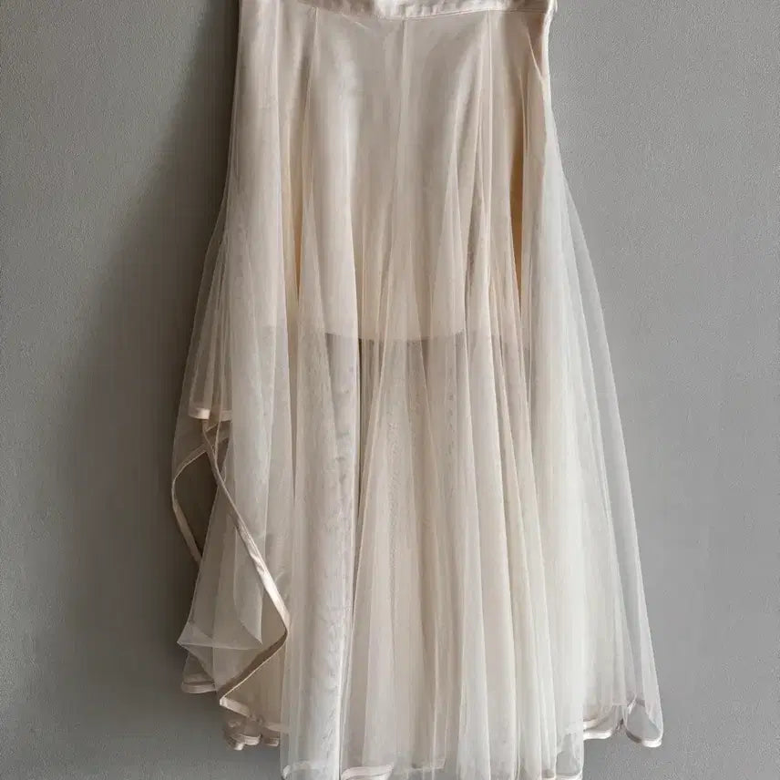 [BUNJANG] Thetis 2022 SS Season Chiffon Skirt / 더티스 2022 SS시즌 샤스커트