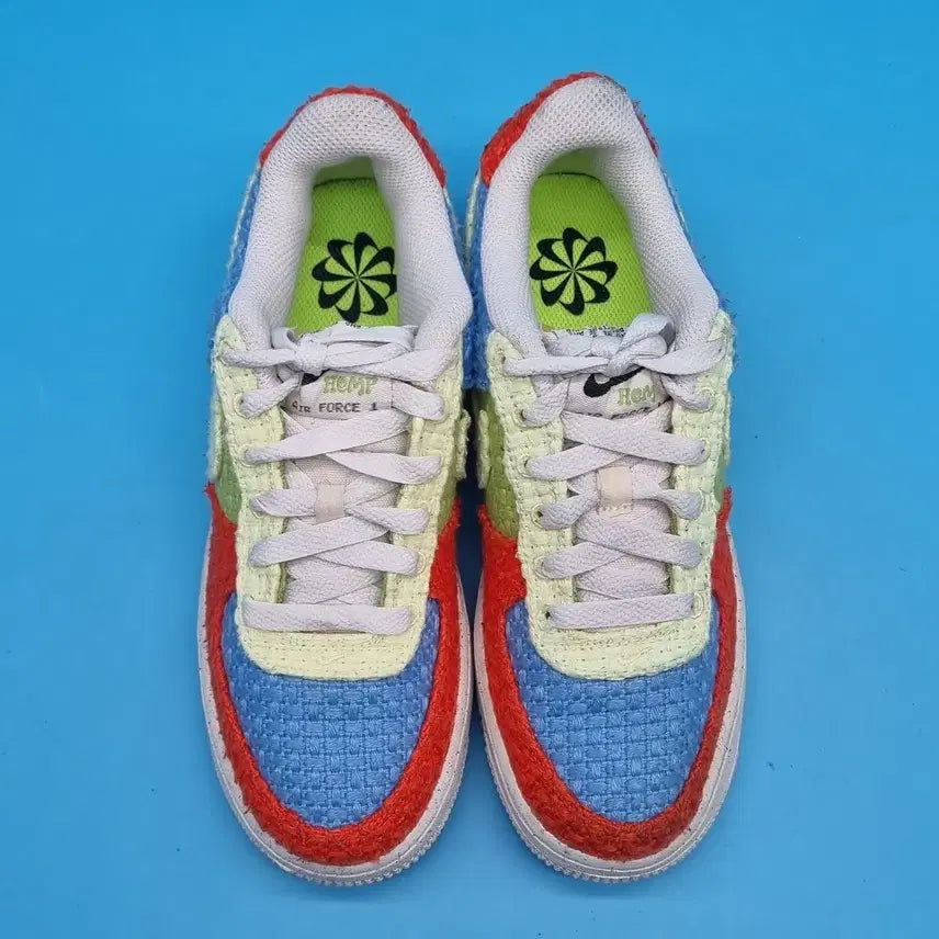 [BUNJANG] Nike Air Force 1 LV8 Hemp Multi Kids Sneakers 230 / D 나이키 에어포스1 LV8 헴프멀티 아동운동화 230