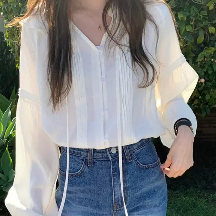 [BUNJANG] Ganaesra Womens Blouse / 가내스라 블라우스