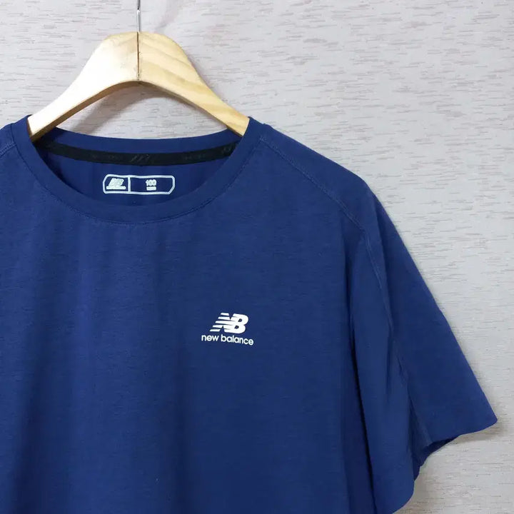 [BUNJANG] New Balance Blue Print T-Shirt Men&