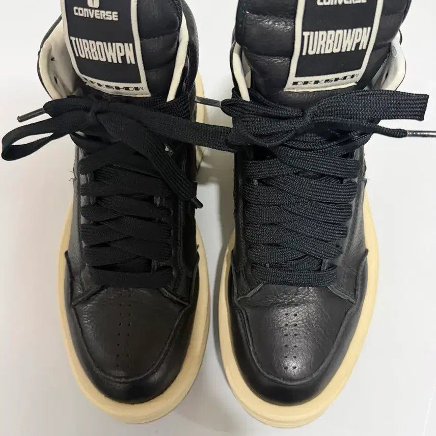 [BUNJANG] Converse x Dark Shadow Turbo Weapon Black Sneakers / 컨버스 x 다크쉐도우 터보웨폰 블랙 [255] 판매