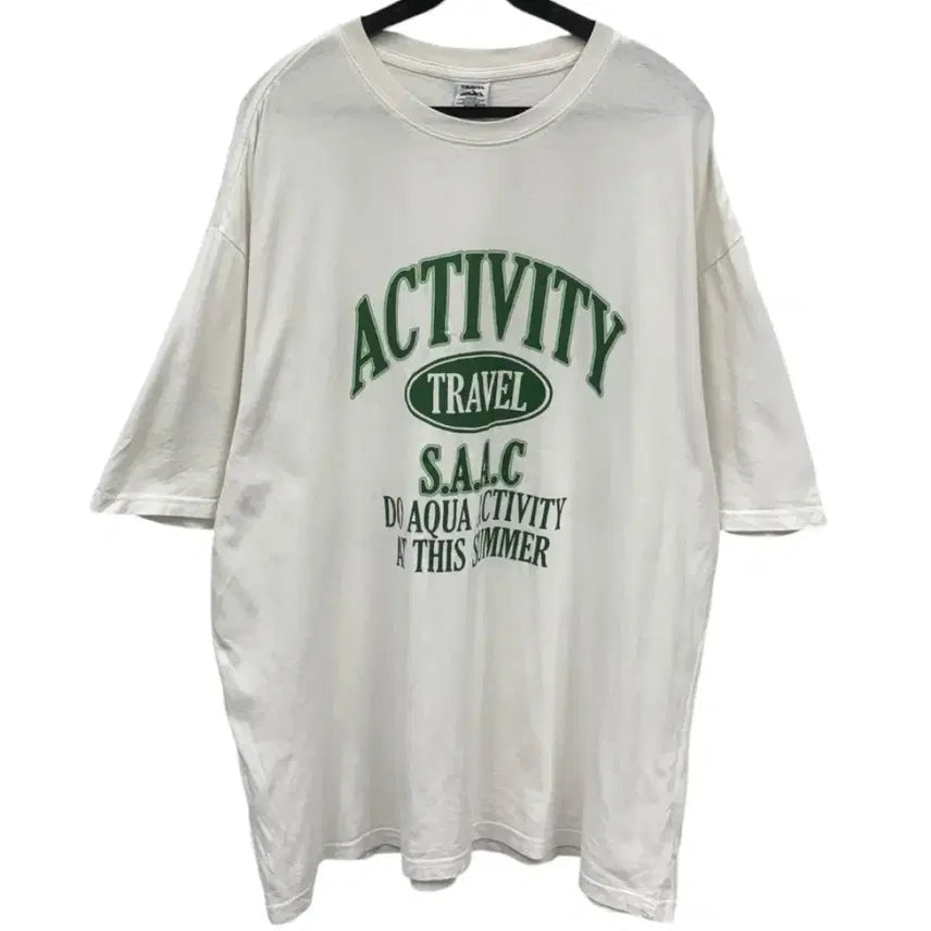 [BUNJANG] Travel Oversized Short Sleeve T-Shirt XL / 트레블 오버핏  반팔티 xl