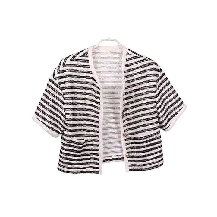 [BUNJANG] G-CUT Open Knit Jacket S (55) / G-CUT 지컷 오픈 니트 자켓 S (55)_A316