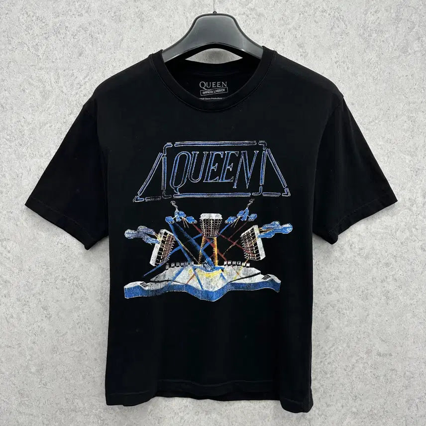[BUNJANG] Unisex Short Sleeve Rock T-Shirt / 95 퀸 남자 반팔 락 반팔 티셔츠
