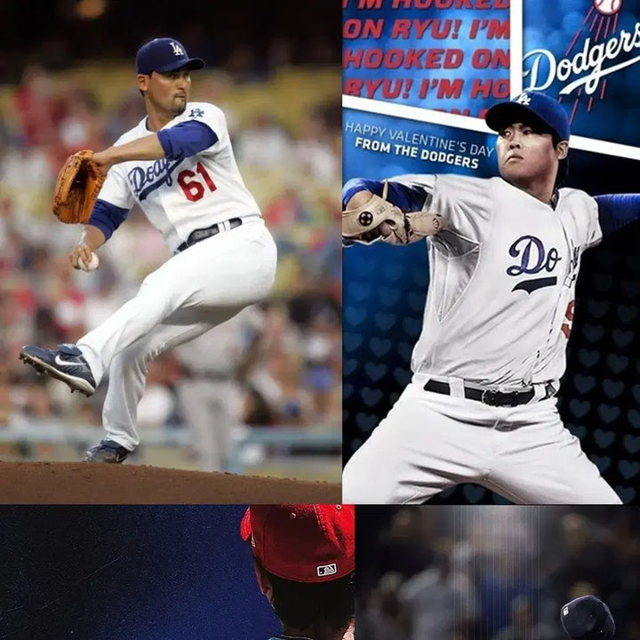 [BUNJANG] MLB LA Dodgers Logo Baseball Cap Blue / MLB LA 다저스 야구모자 로고 블루