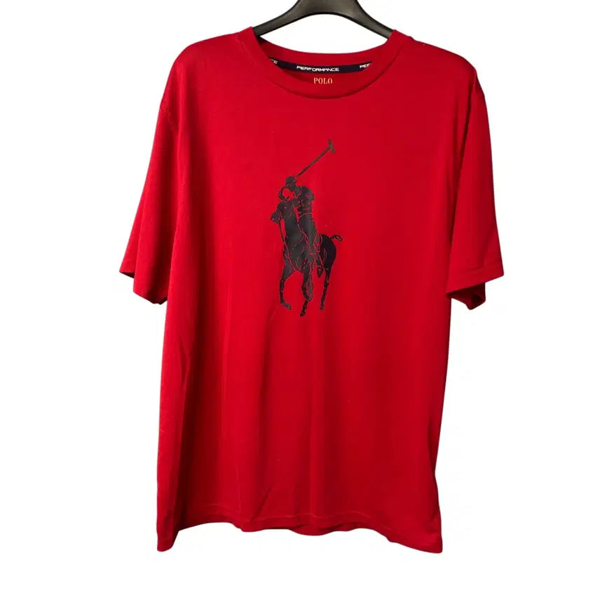 [BUNJANG] Polo Boys XL Red Big Pony Performance T-Shirt / XL 폴로 보이즈 레드 빅포니 기능성 티셔츠