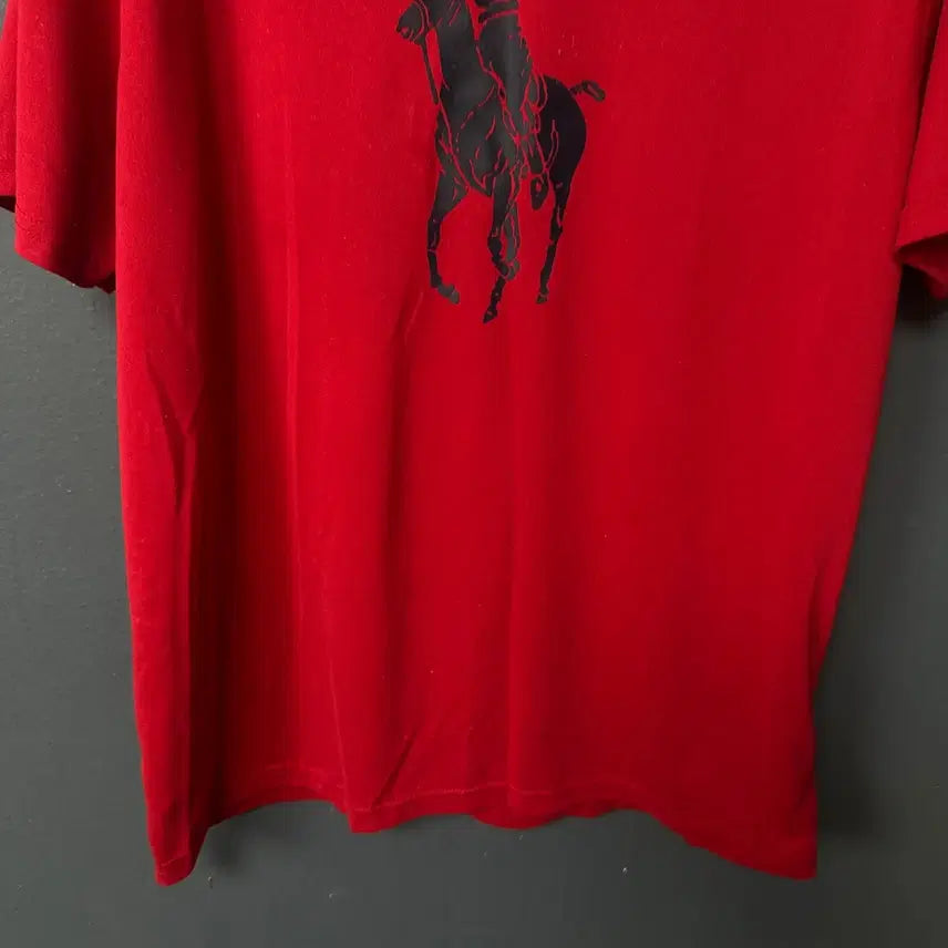 [BUNJANG] Polo Boys XL Red Big Pony Performance T-Shirt / XL 폴로 보이즈 레드 빅포니 기능성 티셔츠