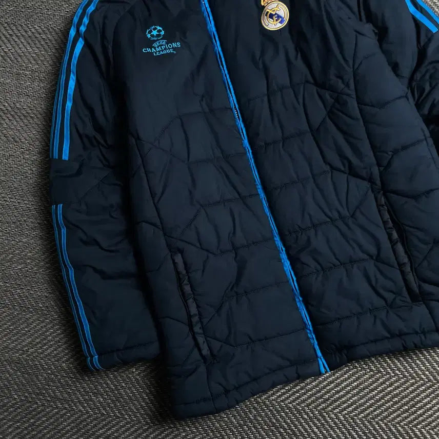 [BUNJANG] Adidas Real Madrid Champions League Padded Jacket / 아다다스 레알마드리드 챔스 리그 패딩 자켓o 6195