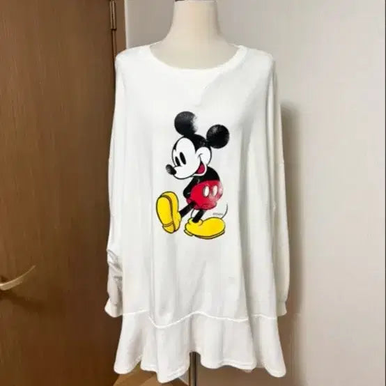 [BUNJANG] Disney Mickey Mouse Sweatshirt Dress / 디즈니 미키 마우스 맨투맨 원피스