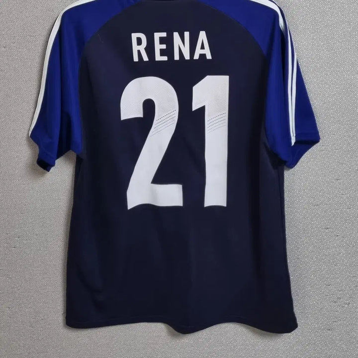 [BUNJANG] Adidas JFA Navy Functional Short Sleeve T-Shirt Women&