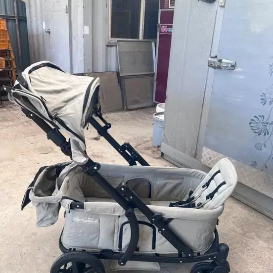 [BUNJANG] Pompomra Deluxe Wagon Gray / 폼포라 디럭스웨건 그레이