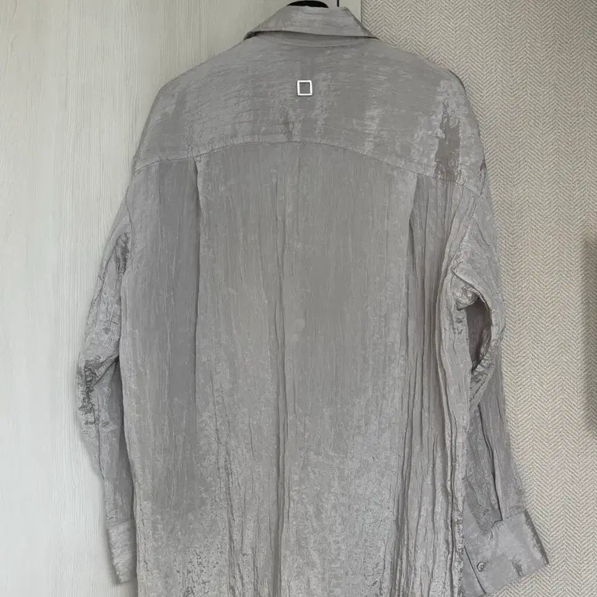 [SOLD OUT] (100-105) 25ss 우영미 링클 셔츠 그레이