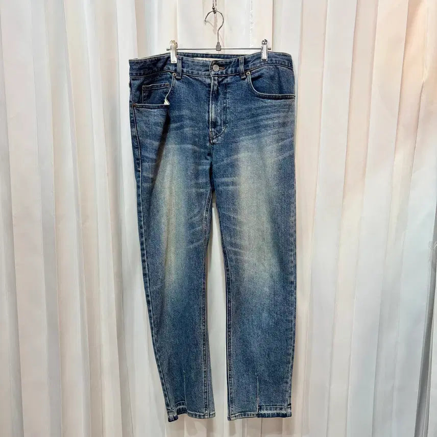 [BUNJANG] TIME 30" Washed Denim Pants / 19s 30인치 한섬 타임 중청 워싱 데님 팬츠 C346