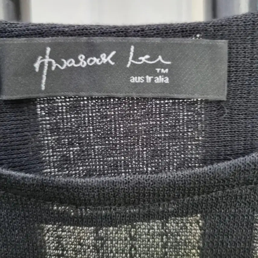 [BUNJANG] Black Lace See-Through Short-Sleeve Blouse / 블랙 레이스 시스루 반팔 블라우스