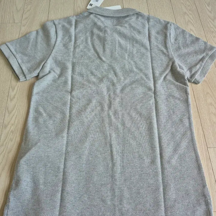 [BUNJANG] AMI Heart Logo Polo Shirt Grey / AMI 하트 로고 카라티 그레이