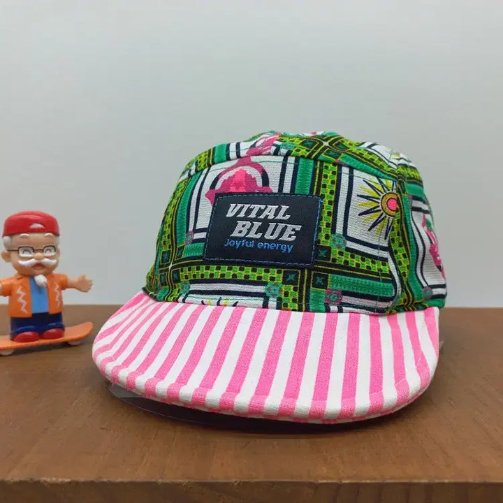 [BUNJANG] VITAL BLUE Summer Multi Camp Cap / 스트릿 캠프캡 모자 VITAL BLUE 바이탈블루 썸머 멀티