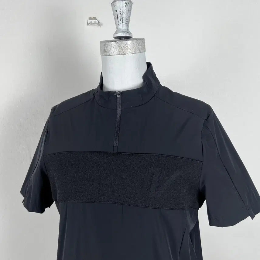 [BUNJANG] Volvik Anorak Short Sleeve T-Shirt Black M / 볼빅 아노락 블랙 반팔 티 티셔츠 여95 M 라덴 빈티지