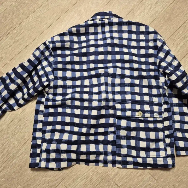 [BUNJANG] Uniqlo MARNI Check Pattern Jacket M Size / 유니클로 마르니 체크자켓 m사이즈