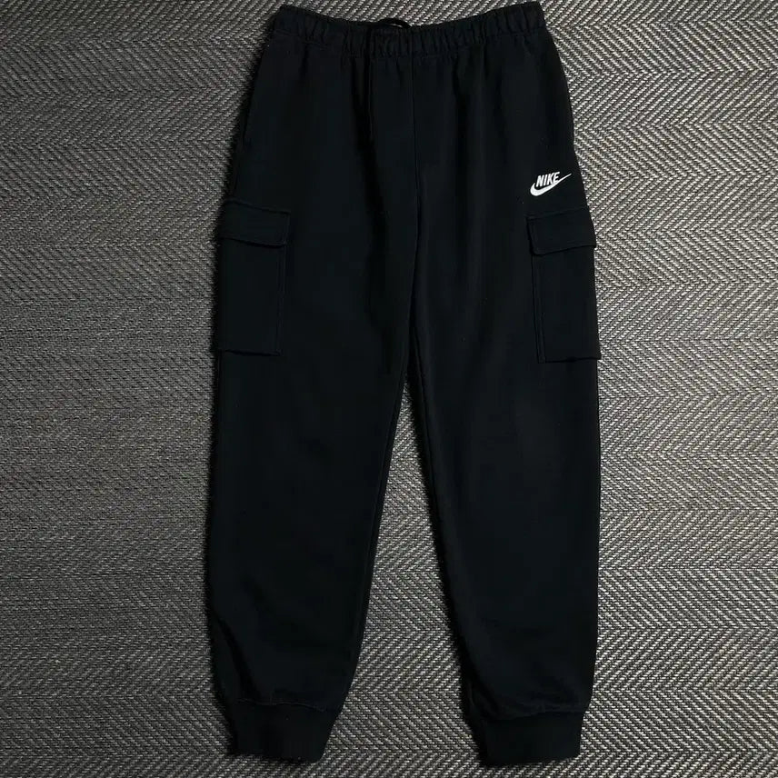 [BUNJANG] Nike Club Fleece Sweat Cargo Pants Black XL / 나이키 클럽 플리스 스웻 카고 팬츠 블랙y 6181