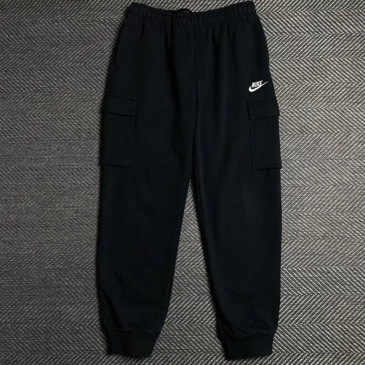[BUNJANG] Nike Club Fleece Sweat Cargo Pants Black XL / 나이키 클럽 플리스 스웻 카고 팬츠 블랙y 6181