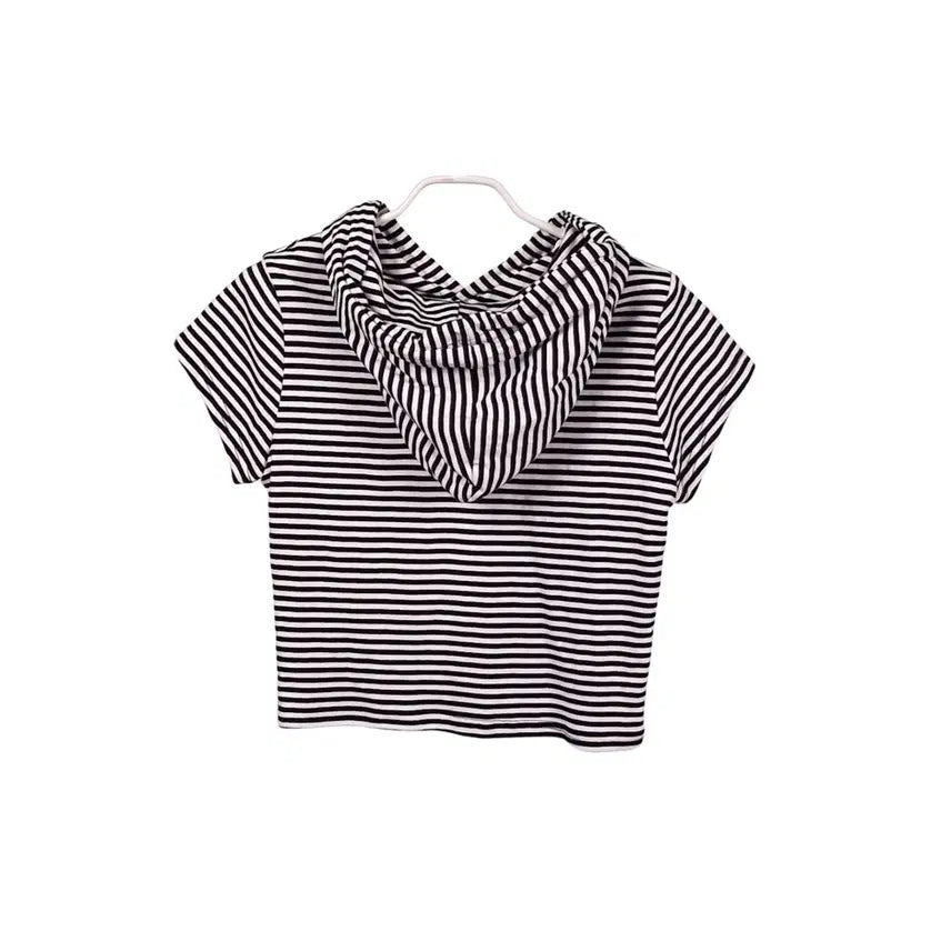 [BUNJANG] MUAHMUAH Short Sleeve Hoodie A320 / MUAHMUAH 무아무아 반팔 후디_A320