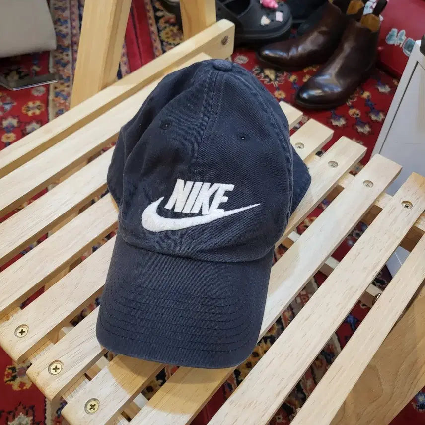 [BUNJANG] Nike Logo Ball Cap Black / 나이키 로고 볼캡 블랙