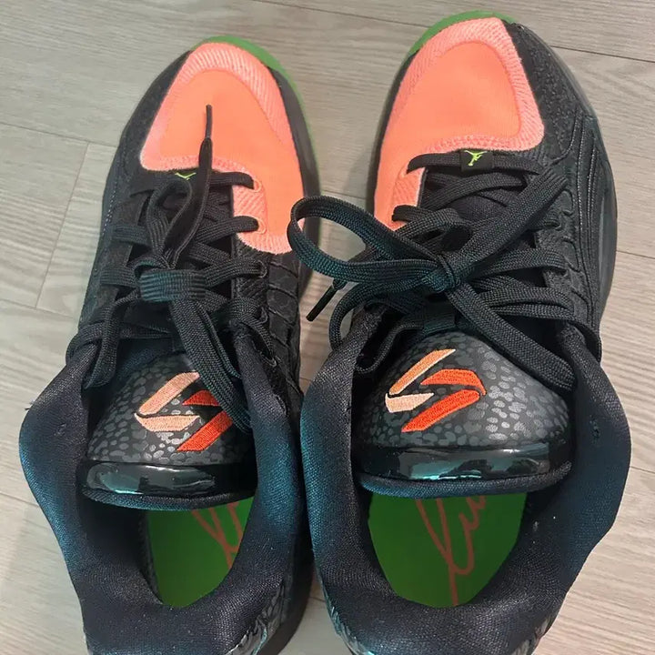 [BUNJANG] Nike Jordan Luka 2 PF Basketball Shoes Black/Orange US 8.5 (New) / 나이키 조던 루카 2 PF 블랙/오렌지 260 (새제품)