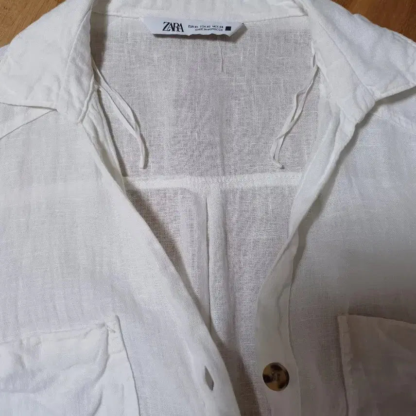 [BUNJANG] Zara Linen Shirt / 자라 린넨 셔츠