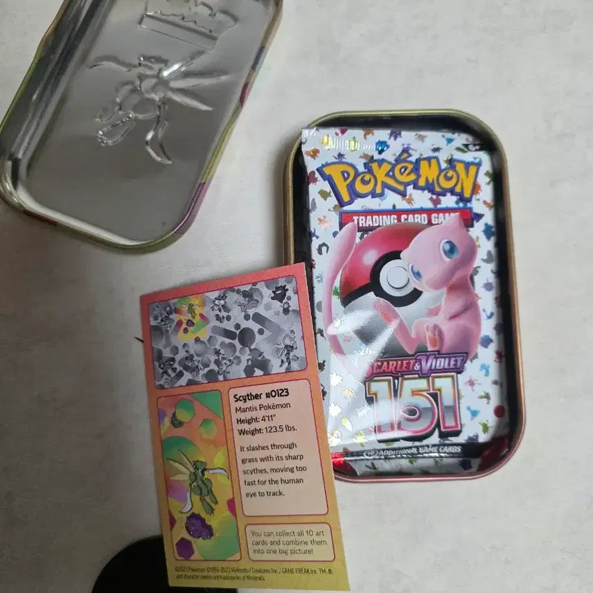 [BUNJANG] Pokemon TCG 151 North American Edition Tin Case / 포켓몬카드 151북미판 틴케이스