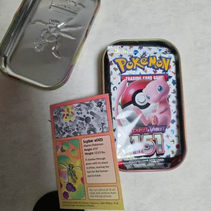 [BUNJANG] Pokemon TCG 151 North American Edition Tin Case / 포켓몬카드 151북미판 틴케이스
