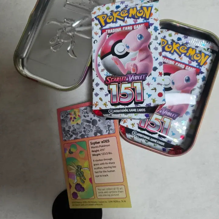 [BUNJANG] Pokemon TCG 151 North American Edition Tin Case / 포켓몬카드 151북미판 틴케이스
