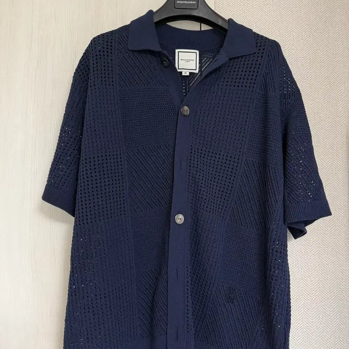 [SOLD OUT] (48) 25ss 우영미 크로쉐 숏슬리브 반팔 가디건