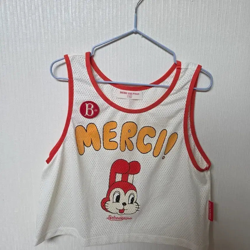 [BUNJANG] BeBe de Pino Mesh Sleeveless Top Size 110 / 베베드피노 메쉬 민소매 110