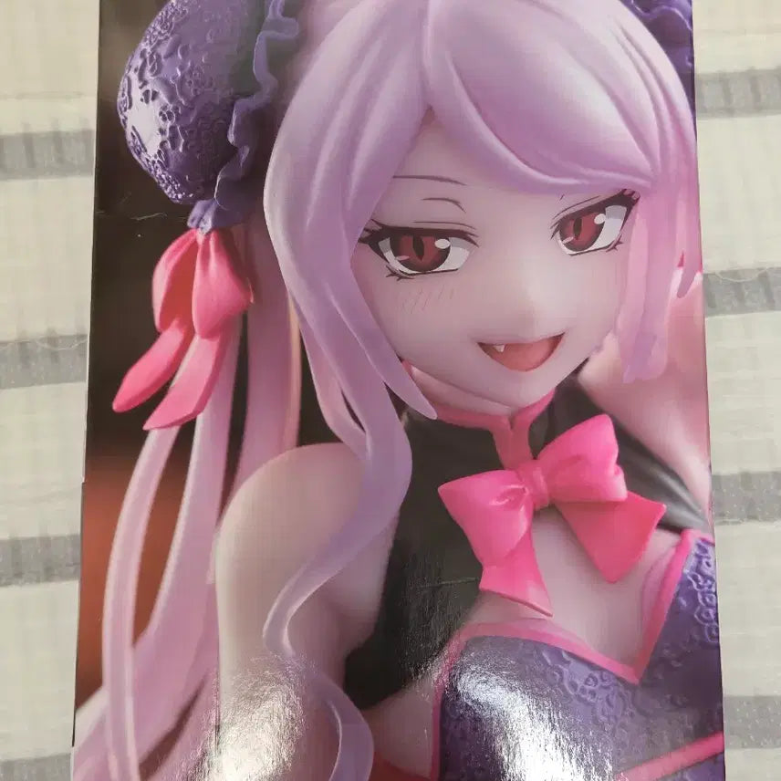 [BUNJANG] Taito Desktop Cute Overlord Albedo Chibi Dress Version Figure (Sealed) / 타이토 Desktop Cute 오버로드 샤르티아 피규어 미개봉