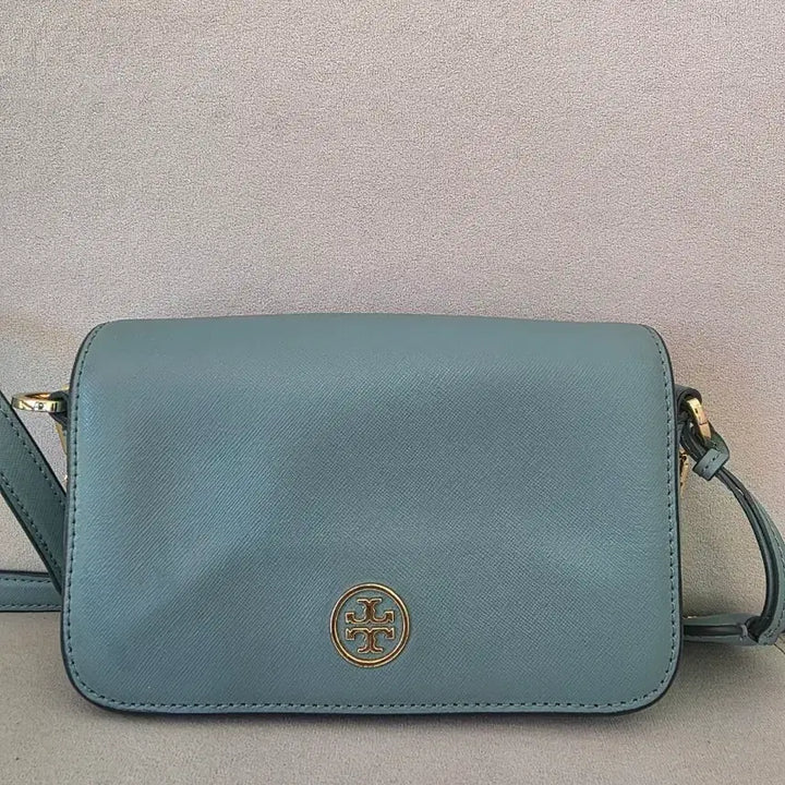[BUNJANG] Tory Burch Robinson Satchel Bag Light Blue / 토리버치 로빈슨 사첼백 라이트블루