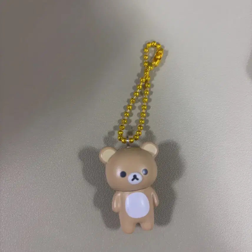 [BUNJANG] Rilakkuma Monochrome Mascot Charm Keychain / 리락쿠마 모노크롬 마스코트 참 키링 리락쿠마